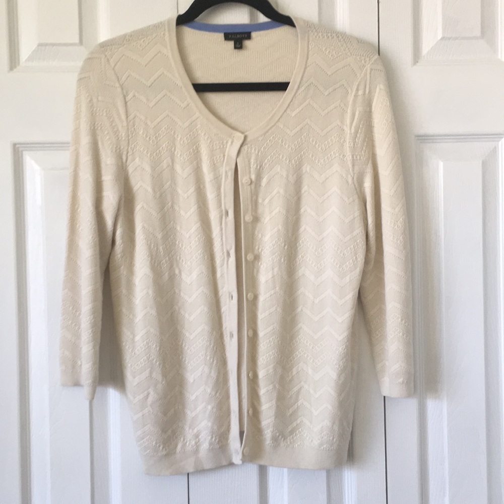 Talbots 3/4 sleeve cardigan